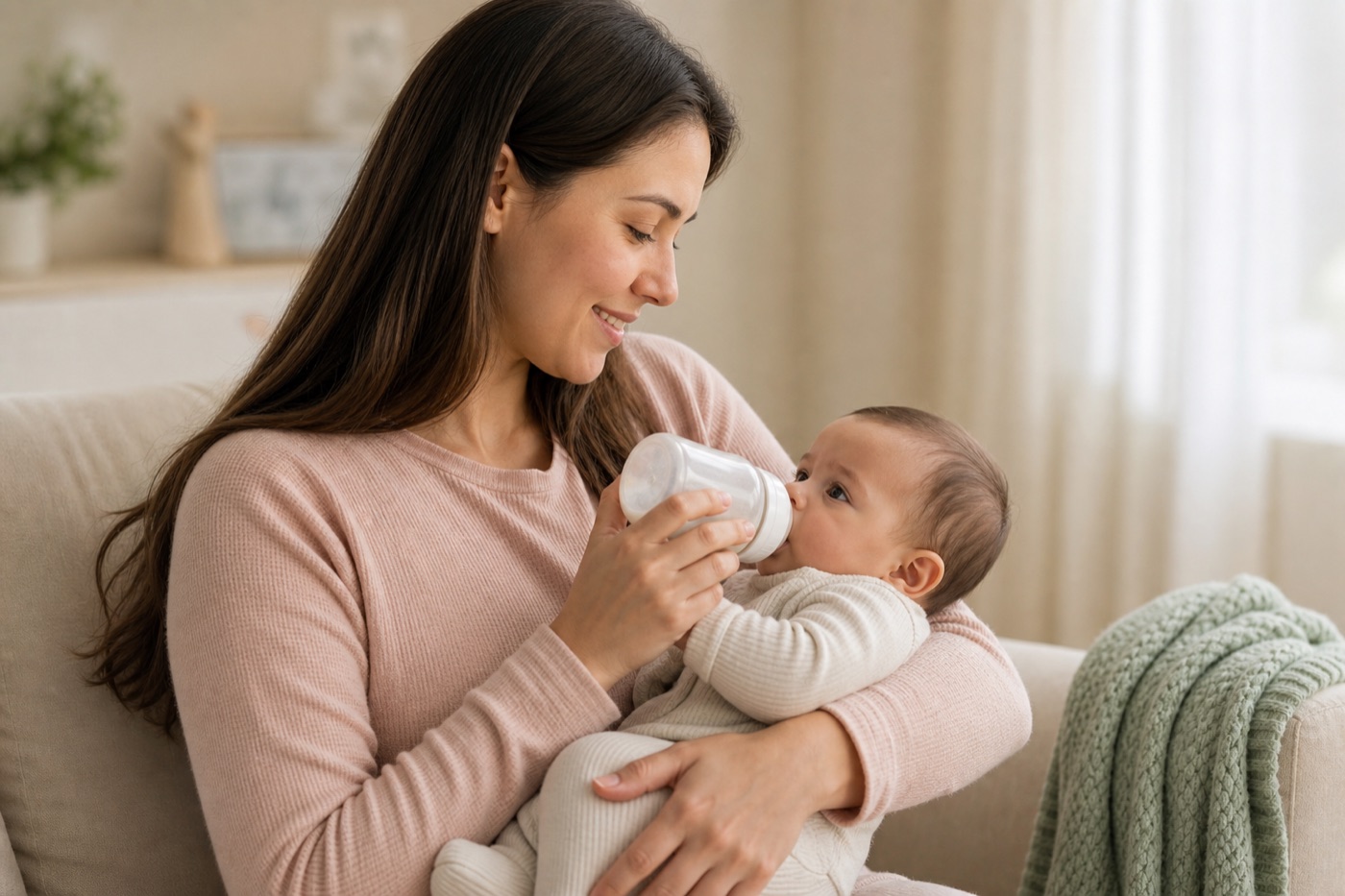 ¿Mi bebé está comiendo suficiente? Guía de lactancia y fórmula